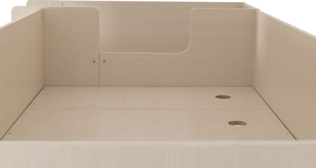 Jupiter High Sleeper Bed White/Grey
