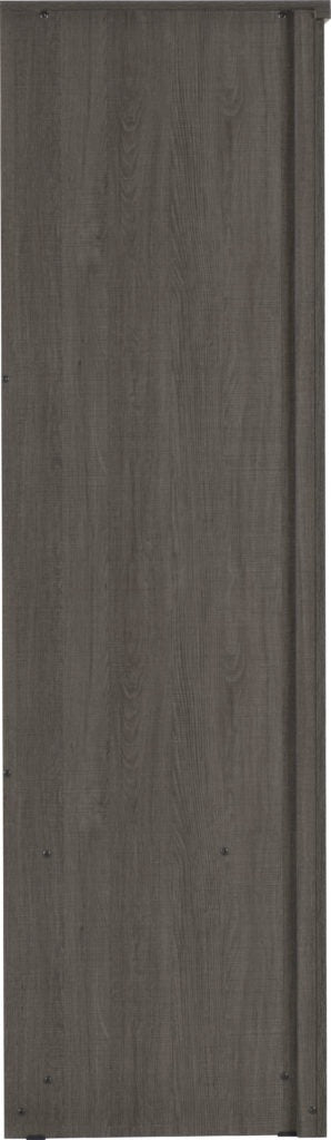 Lisbon 3 Door Wardrobe Black Wood Grain