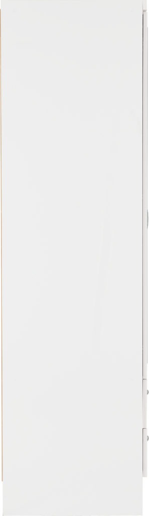 NEVADA 6 DOOR 2 DRAWER WARDROBE WHITE GLOSS