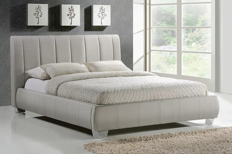 Braunston Double/King Bed Gray/Sand