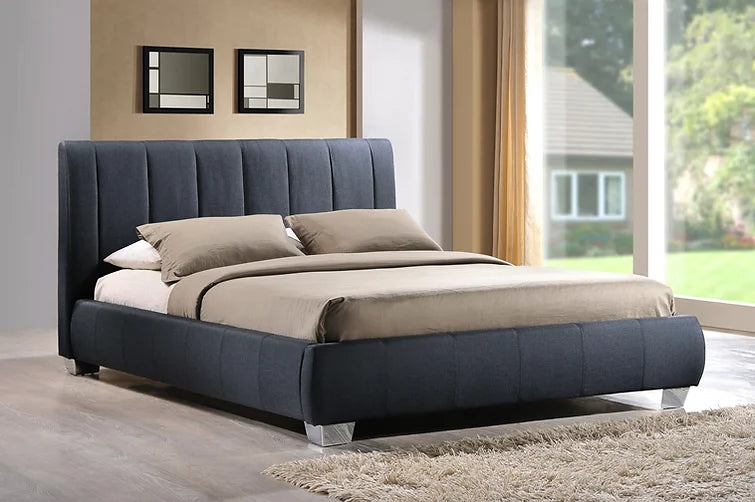 Braunston Double/King Bed Gray/Sand