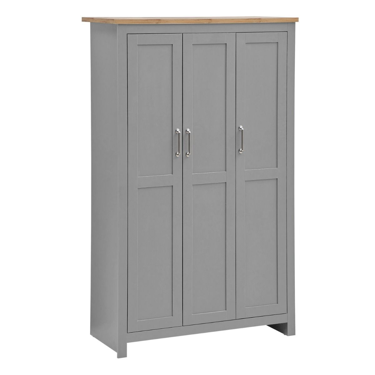 Lisbon 3 Piece Bedroom Set (3 Door Wardrobe, 2+2 Chest, 2 Drawer Bedside)